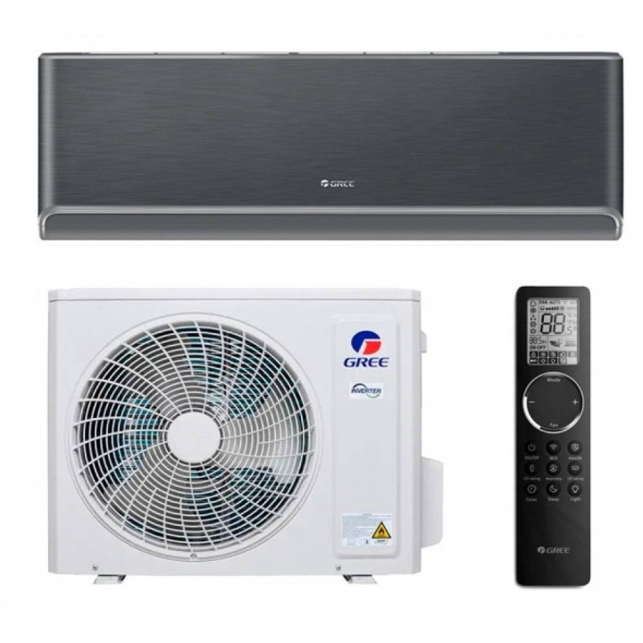 GREE Airy Black 3,5/3,8 kW komplektas